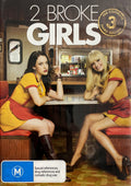 2 Broke Girls: The Complete Third Season DVD Australian Region 4 front cover