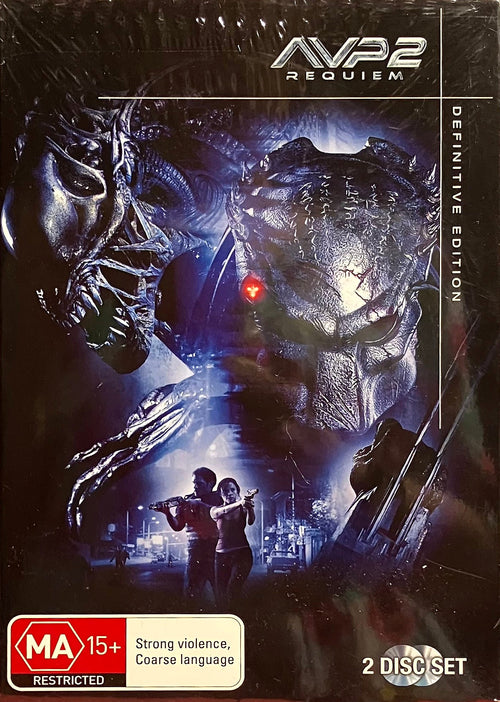 AVP2: Requiem Definitive Edition DVD – Australian two-disc edition front cover