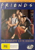 Friends: The Complete Sixth Season DVD – Australian four-disc edition with bonus disc, blue front cover