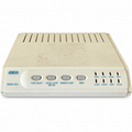 ADTRAN SHDSL NTU front view on white background — cleaned reference photo with visible cosmetic wear
