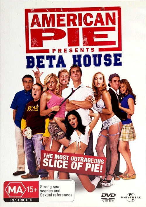 American Pie Presents Beta House DVD Australian cover
