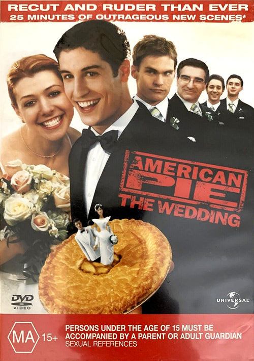 American Pie The Wedding Recut and Ruder Than Ever DVD Australian cover