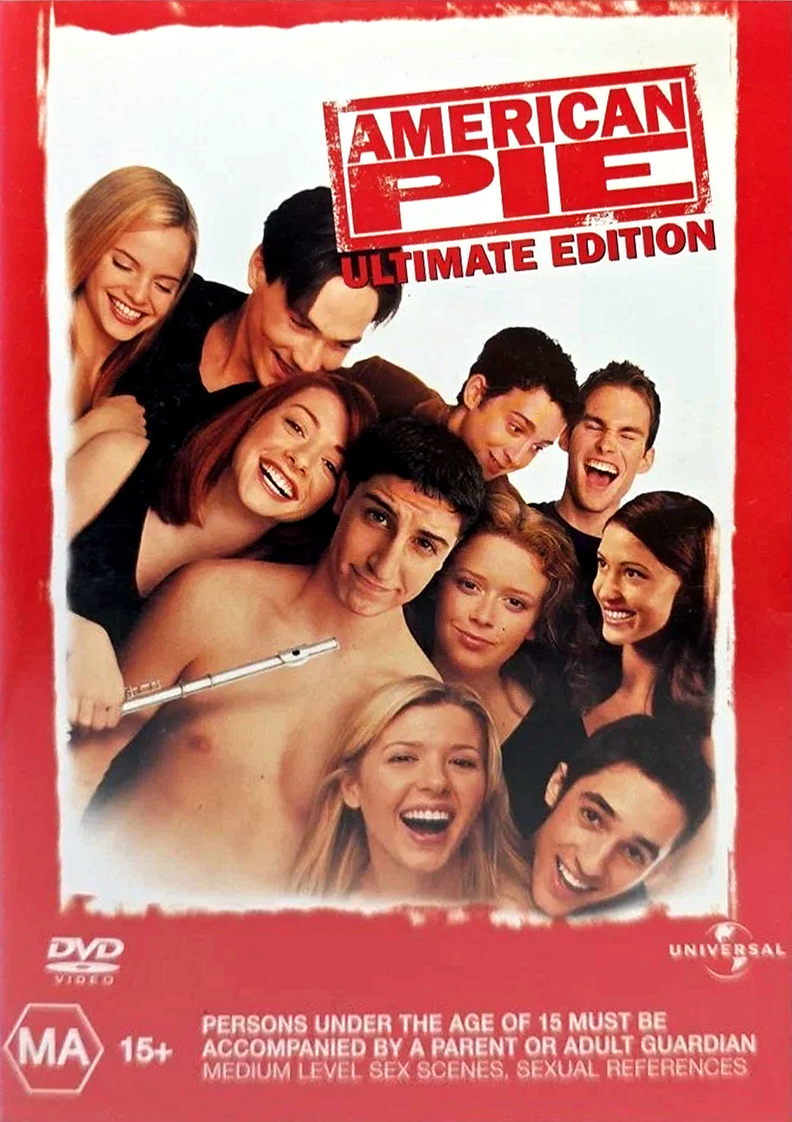 American Pie Ultimate Edition DVD Australian MA15+ cover