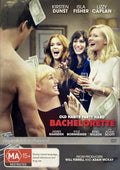 Bachelorette DVD front cover featuring Kirsten Dunst, Isla Fisher, Lizzy Caplan and Rebel Wilson
