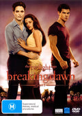 The Twilight Saga Breaking Dawn Part 1 DVD Australian Region 4 cover