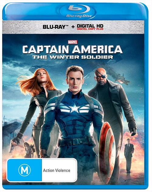 Captain America: The Winter Soldier Bluray