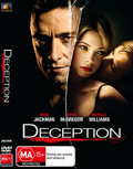 Deception Australian Region 4 DVD cover artwork — enhanced