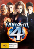 Fantastic Four (2005) DVD Australian PG front cover