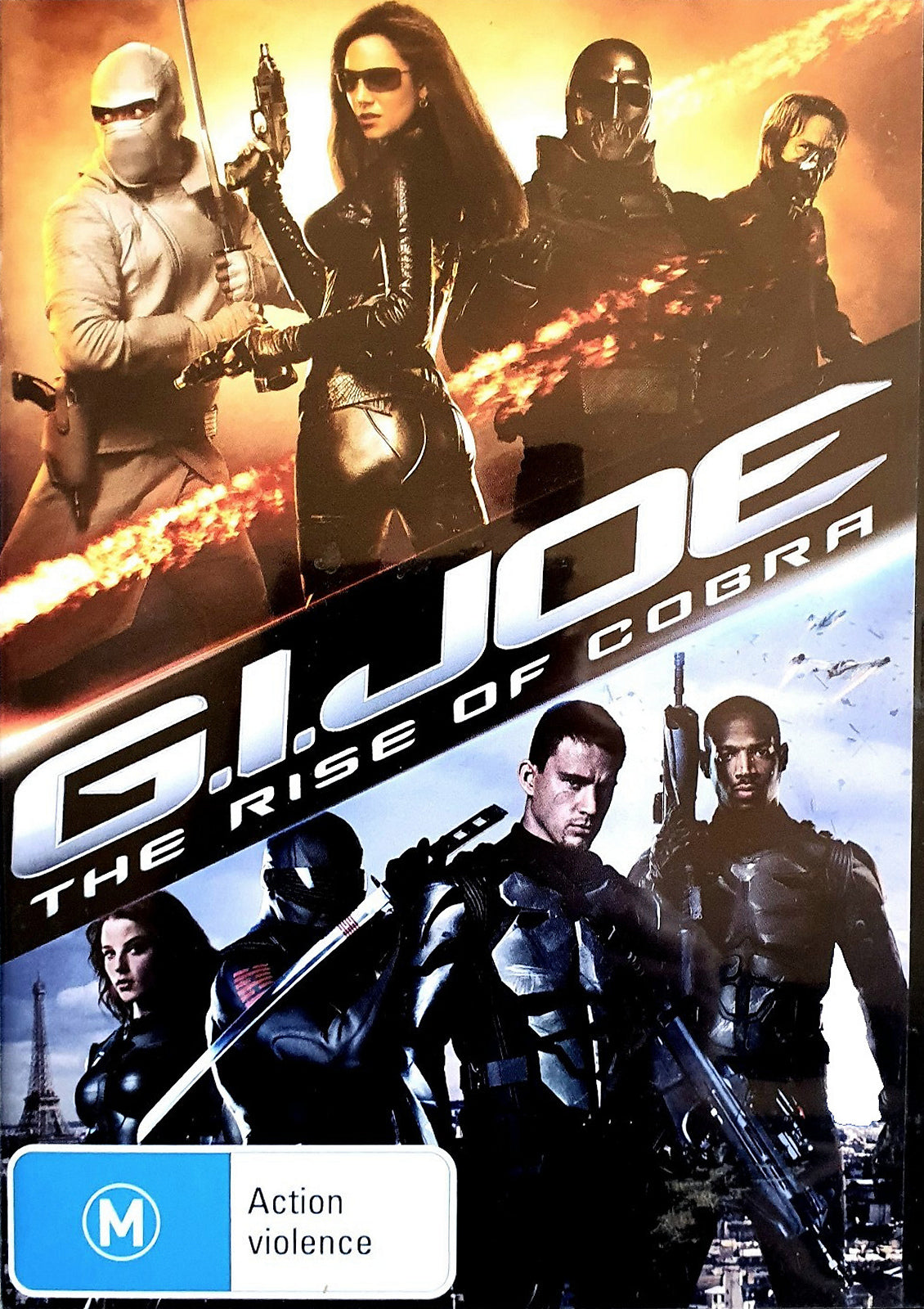 G.I. Joe: The Rise of Cobra DVD — Australian Region 4 cover, reference image