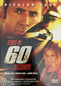 Gone in 60 Seconds DVD Australian Region 4 front cover with Nicolas Cage and Angelina Jolie