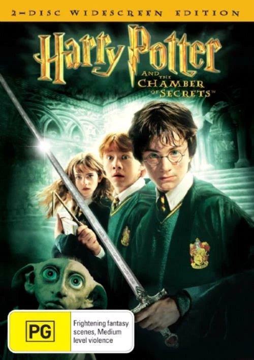 Harry Potter and the Chamber of Secrets DVD