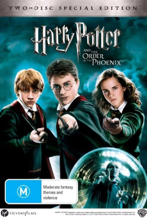 Harry Potter and the Order of the Phoenix 2-disc DVD — reference cover artwork