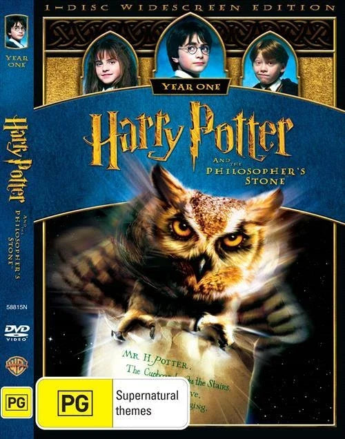 Harry Potter and the Philosopher's Stone DVD