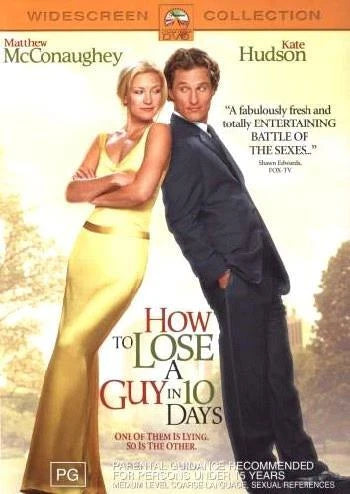 How to Lose a Guy in 10 Days Australian DVD cover