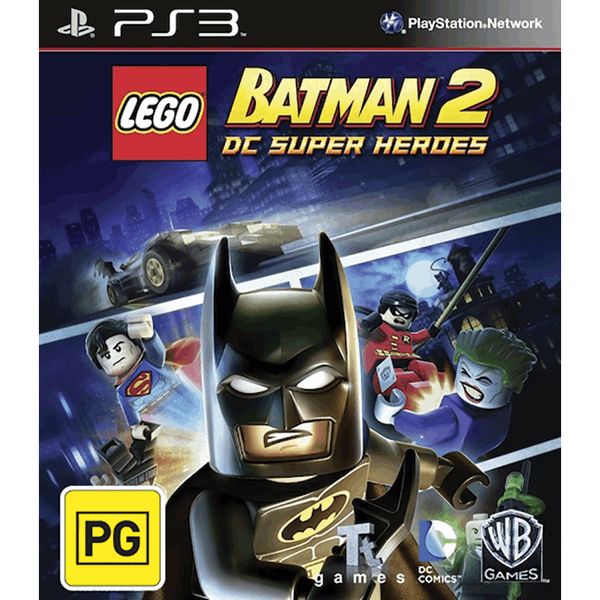 LEGO Batman 2 DC Super Heroes for PlayStation 3 - Australian cover reference