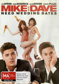 Mike and Dave Need Wedding Dates DVD Australian Region 4 front cover — reference image