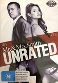 Mr and Mrs Smith Unrated Edition DVD Australian two-disc cover
