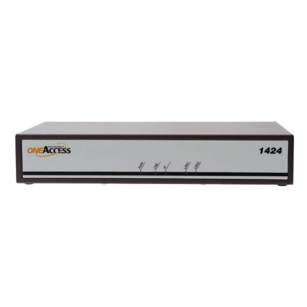 ONEAccess 1424 router front view, reference image only; actual cosmetic condition may differ