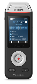 Philips VoiceTracer DVT2110 - front - manufacturer reference image, not the actual used item