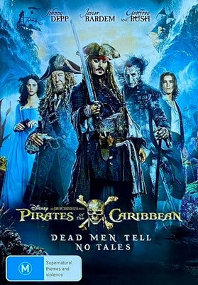 Pirates of the Caribbean: Dead Men Tell No Tales DVD