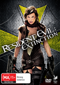 Resident Evil Extinction Australian DVD front cover — enhanced