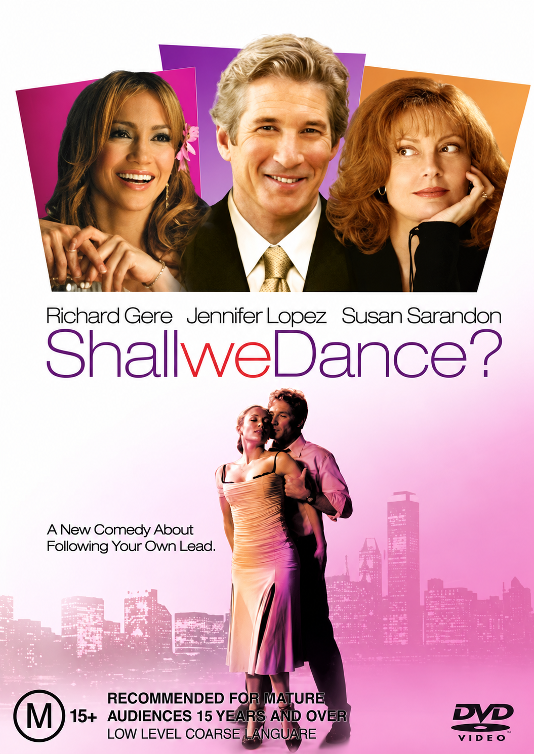 Shall We Dance Australian DVD front cover — enhanced