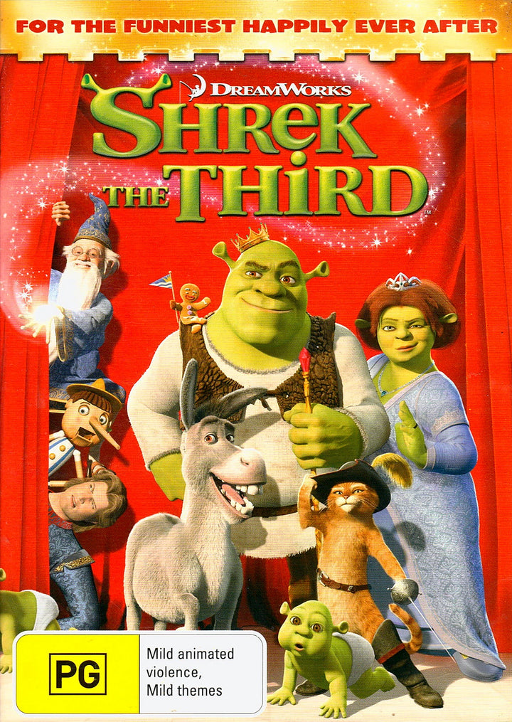 Shrek the Third DVD