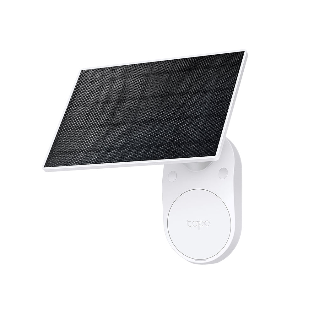 TP-Link Tapo A201 solar panel — manufacturer reference image. Pictured mounting bracket NOT included.