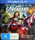 The Avengers Double Play Australian Blu-ray + DVD front cover