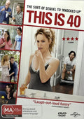This Is 40 DVD Australian cover starring Paul Rudd and Leslie Mann