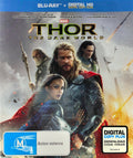 Thor: The Dark World Australian Blu-ray cover