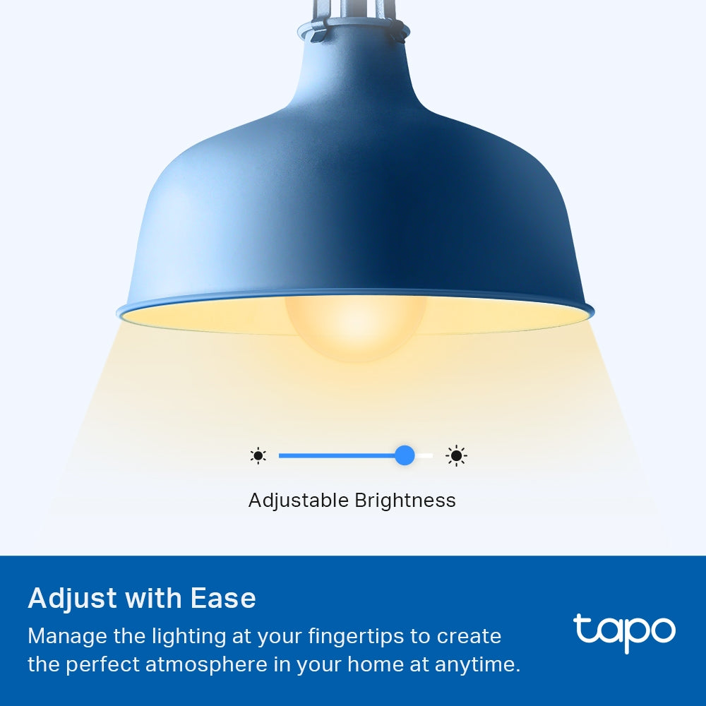 TP-Link Tapo L510E app-controlled dimming example – manufacturer reference image