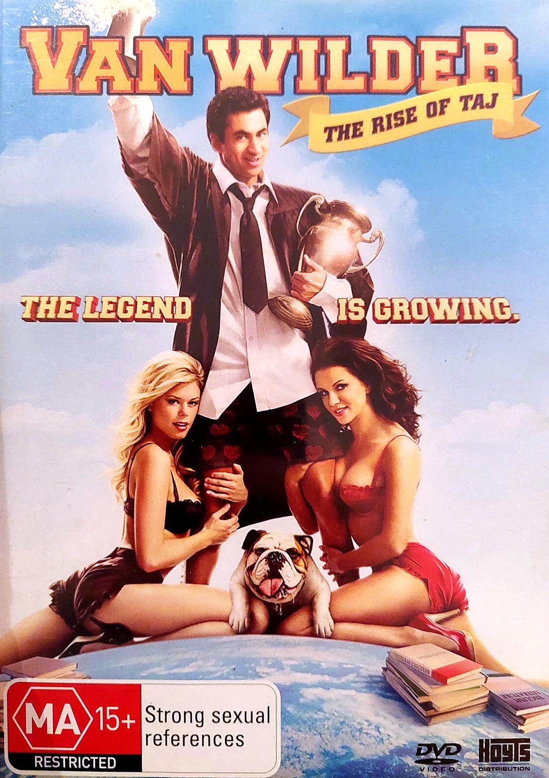 Van Wilder The Rise of Taj DVD Australian Region 4 cover